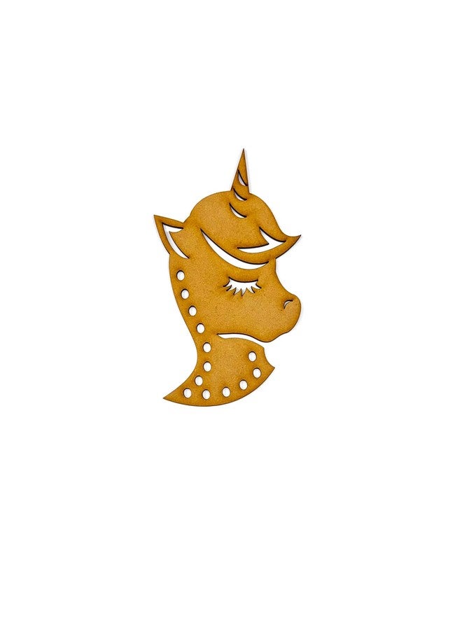 Haoser Wooden Unicorn Lacing Toy |Montessori Fine Motor Skill Toy for 2+ Year Old - Image 3